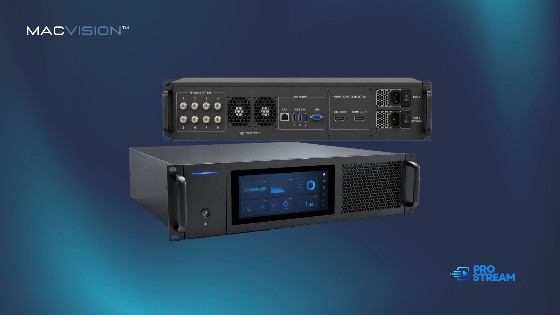 نواة الوسائط الذكية من MACVISION لرأس IPTV