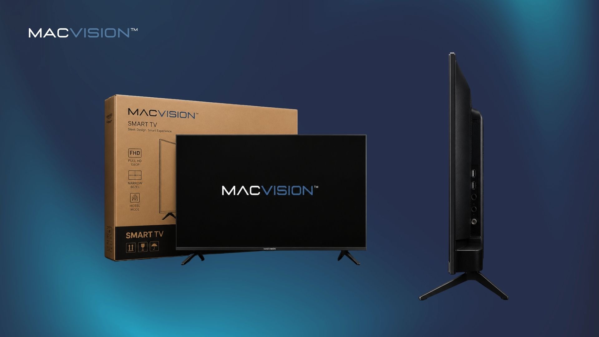 MACVISION Smart TV commercial packaging and deployment view