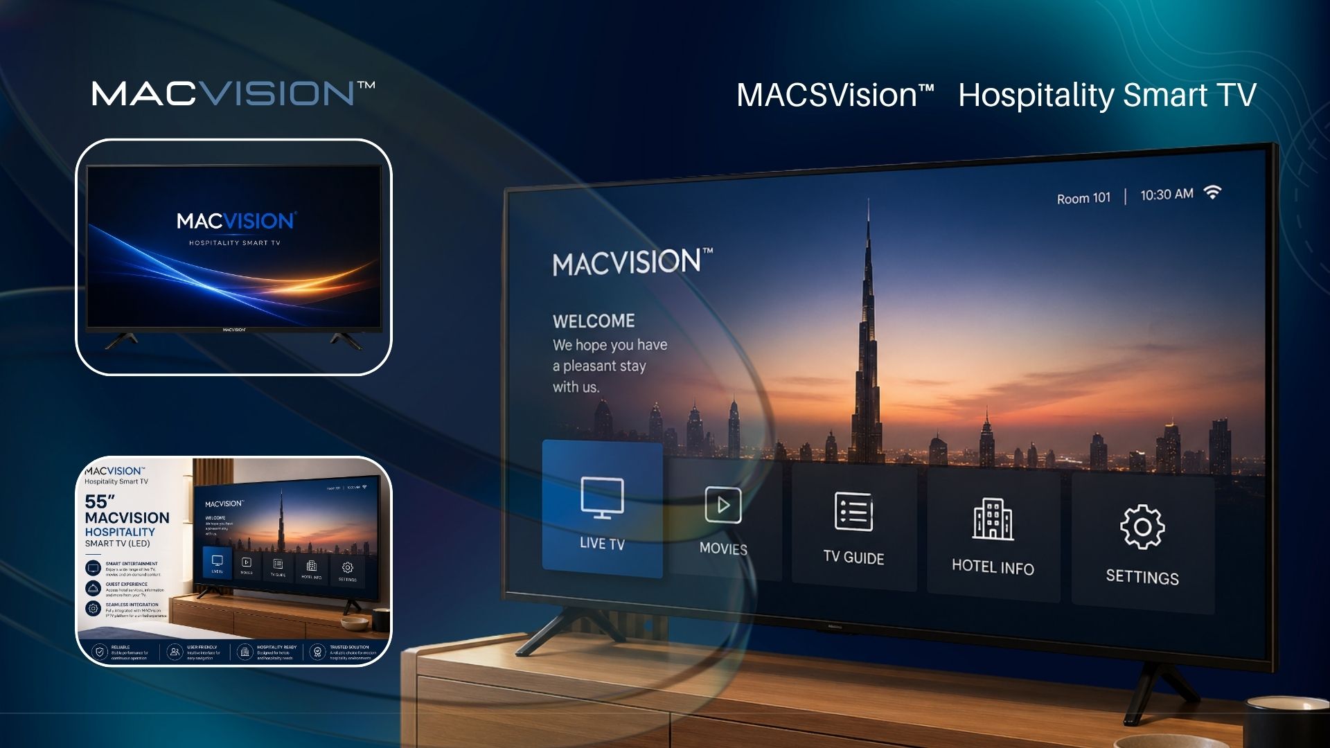 تلفزيون MACVISION الذكي