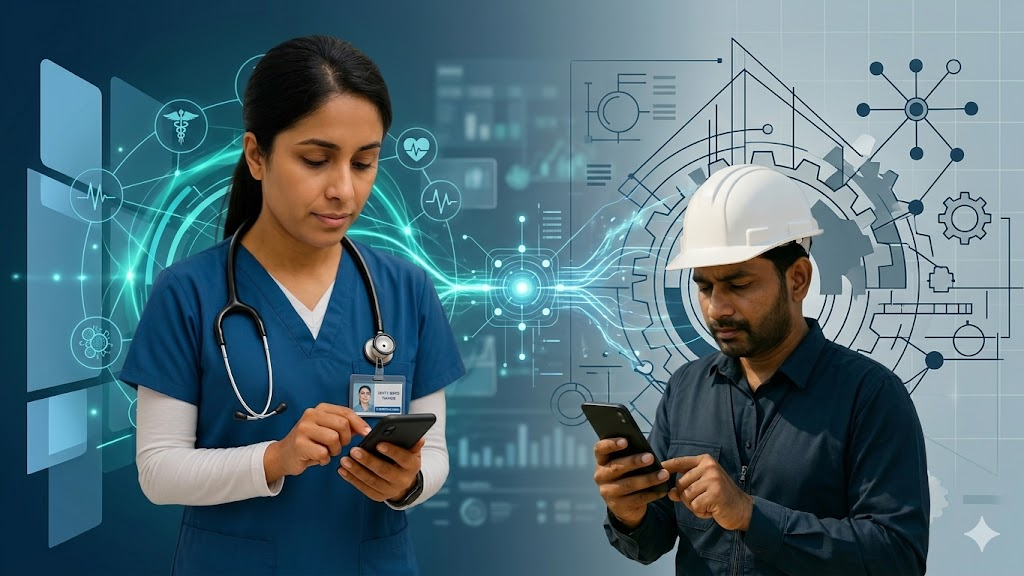 MACVISION Staff Service App for workforce and service operations